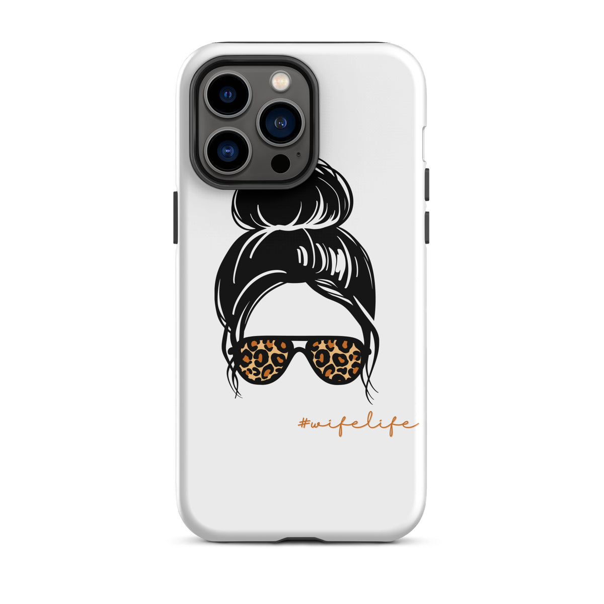 Wife Life Tough iPhone case