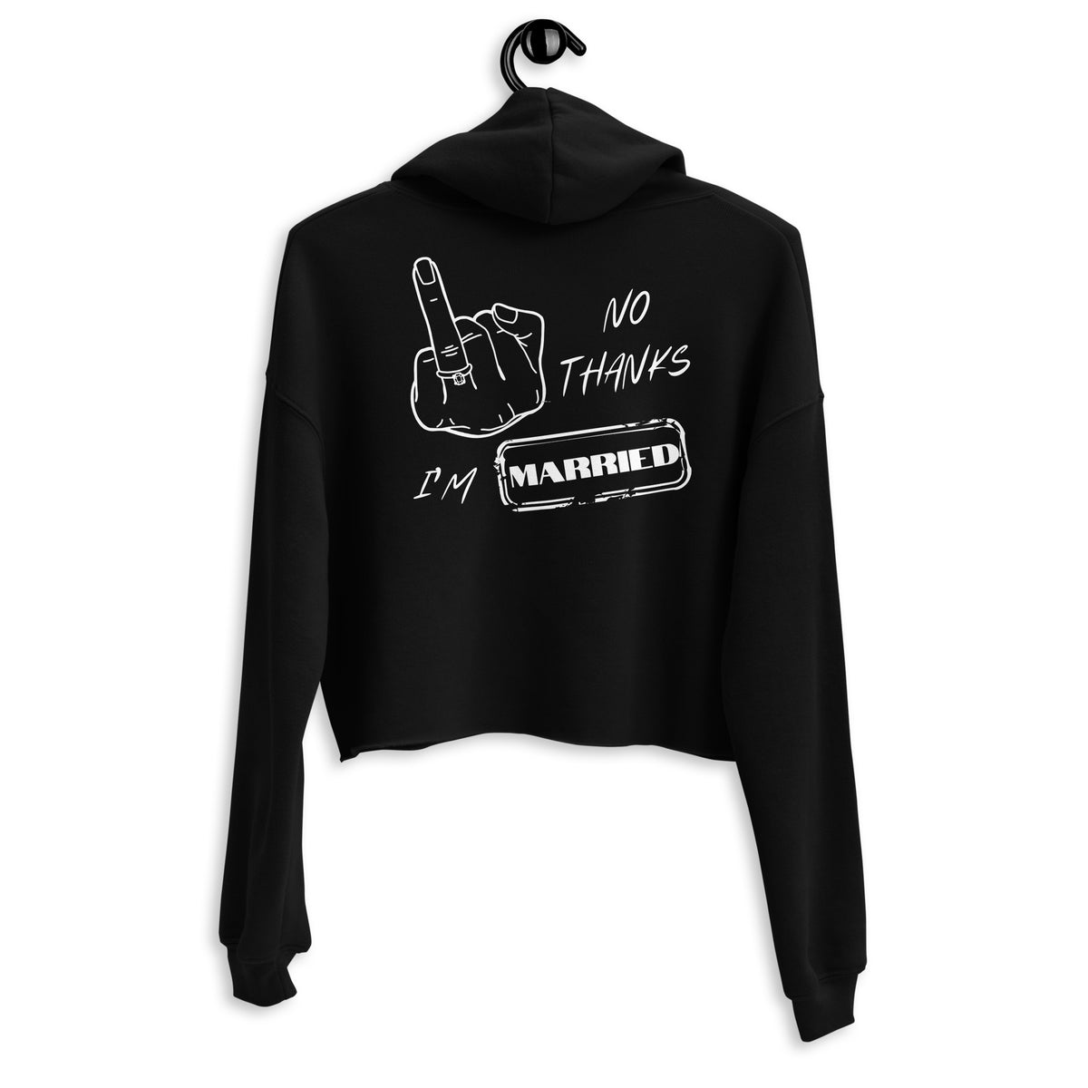 Sassy Crop Hoodie