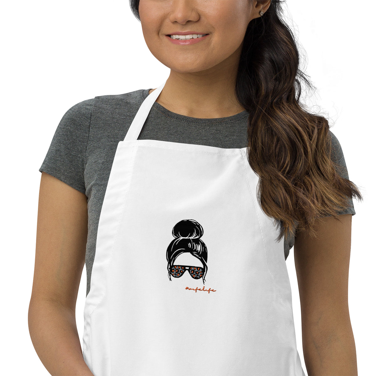 Embroidered Apron
