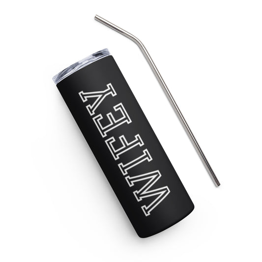 Wifey Stainless Steel Tumbler - Black