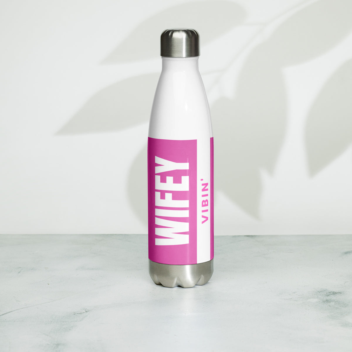 Wife Vibin' Stainless Steel Water Bottle