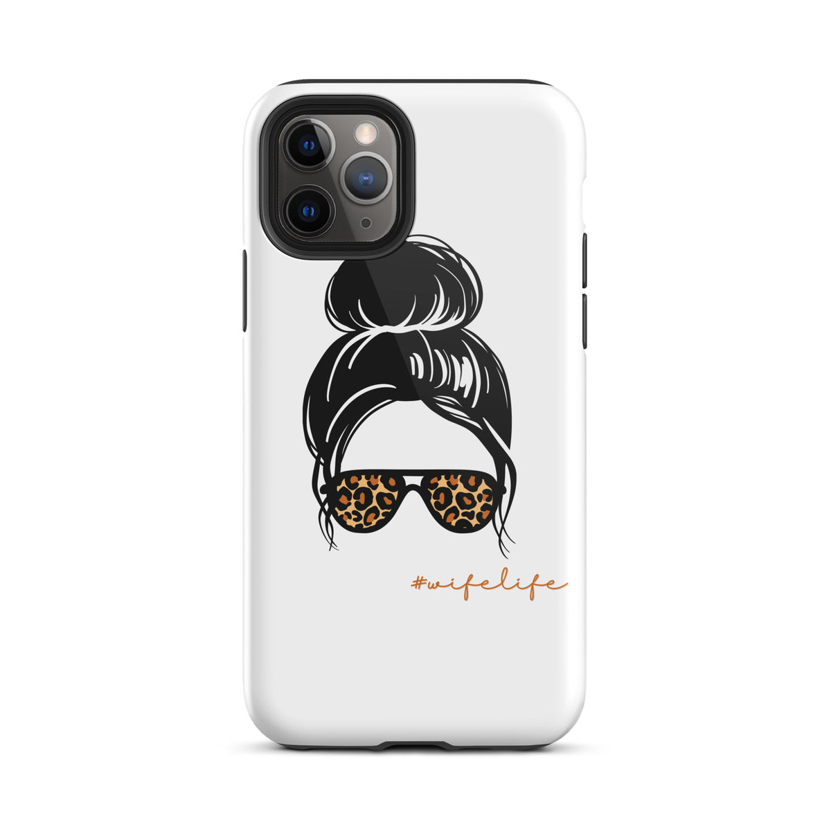 Wife Life Tough iPhone case