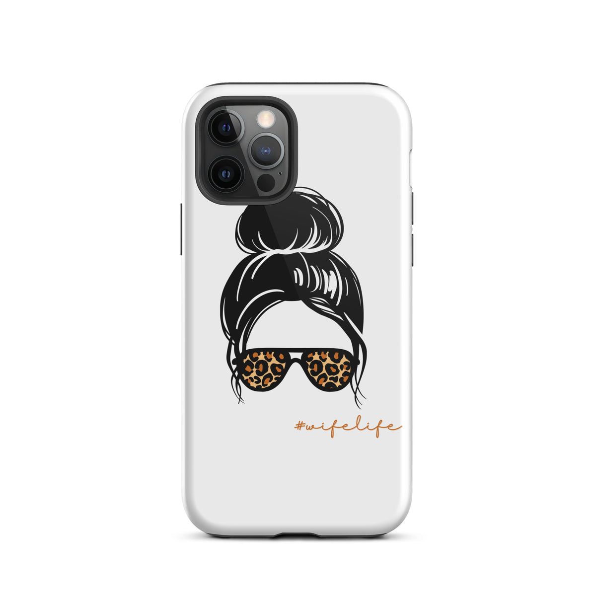 Wife Life Tough iPhone case