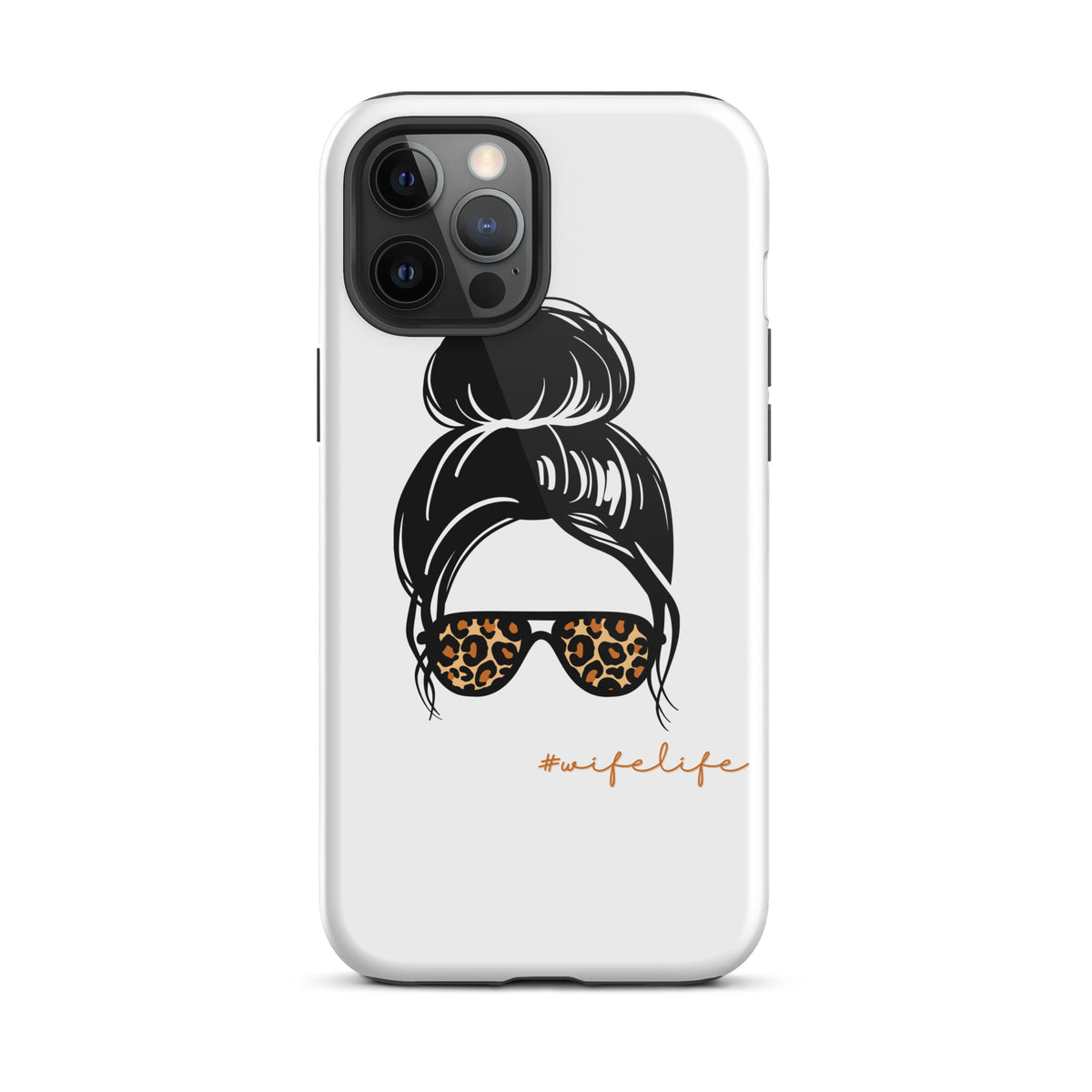 Wife Life Tough iPhone case