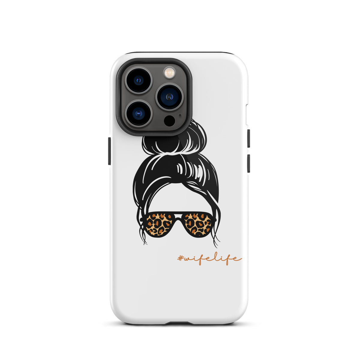 Wife Life Tough iPhone case