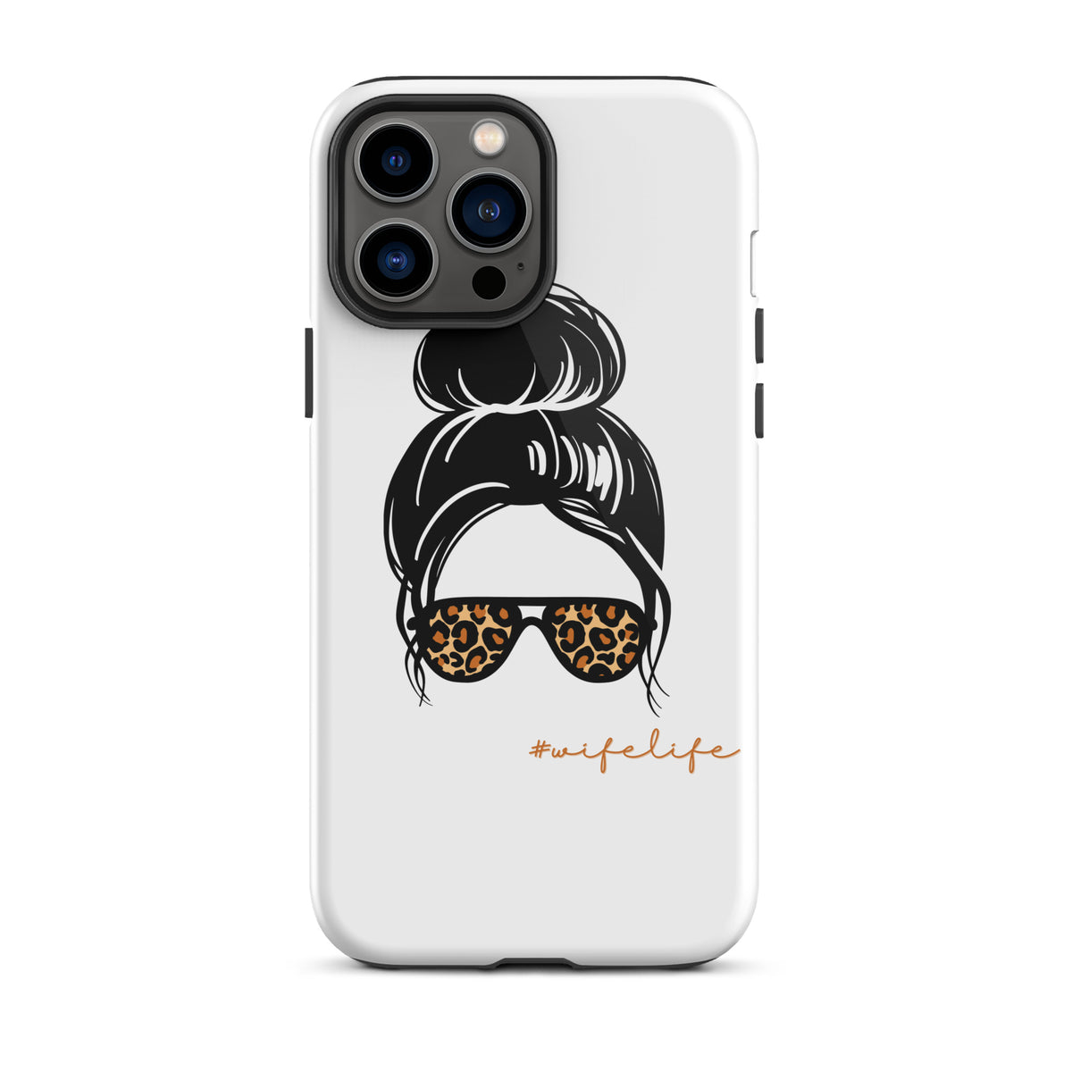Wife Life Tough iPhone case