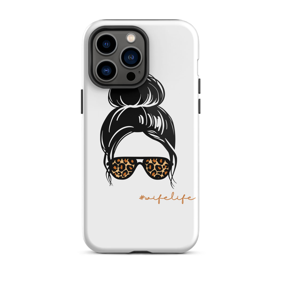 Wife Life Tough iPhone case