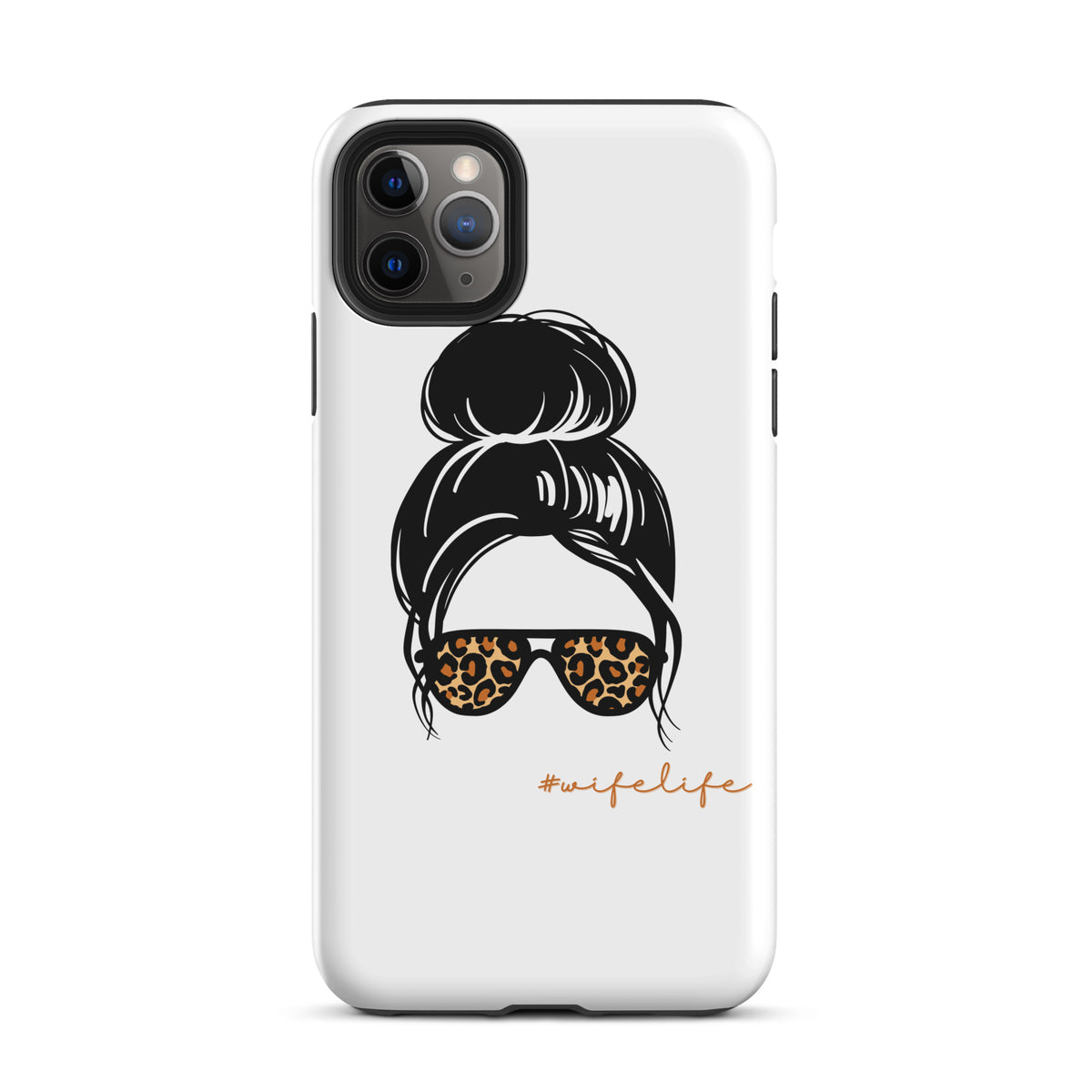 Wife Life Tough iPhone case