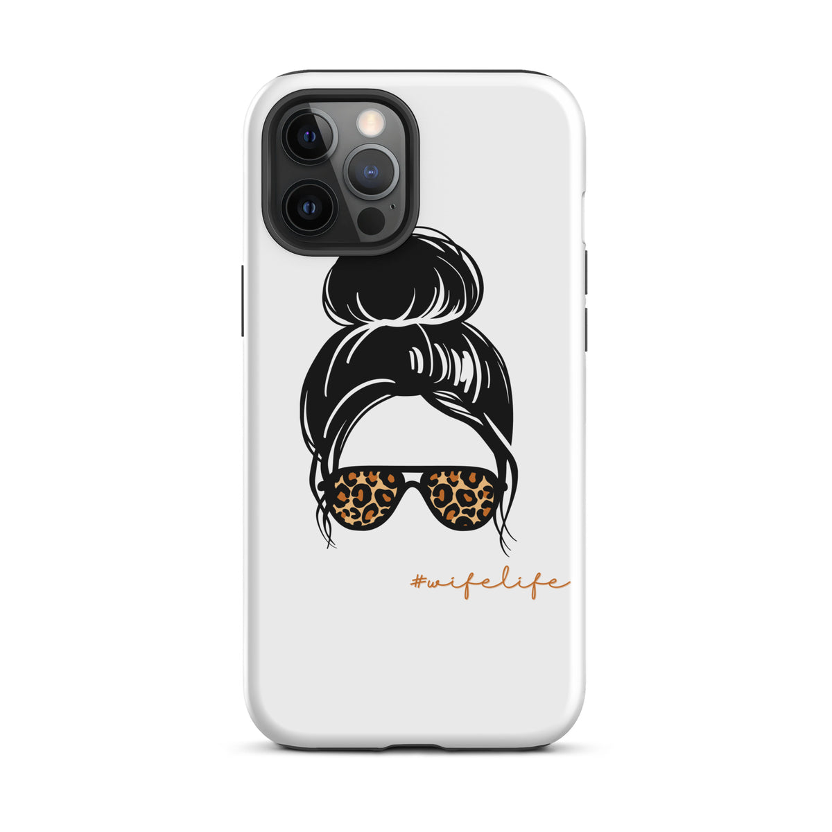 Wife Life Tough iPhone case