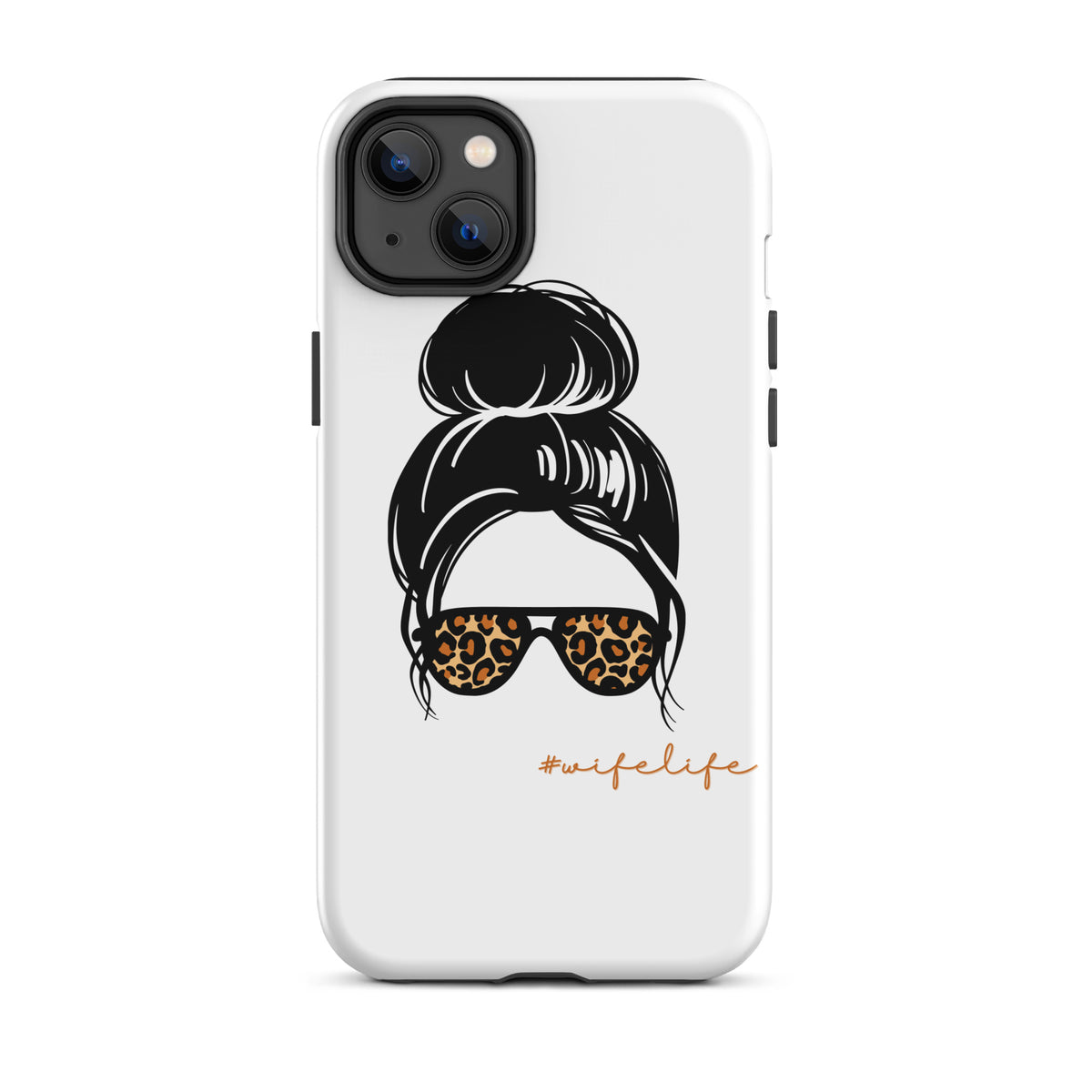 Wife Life Tough iPhone case
