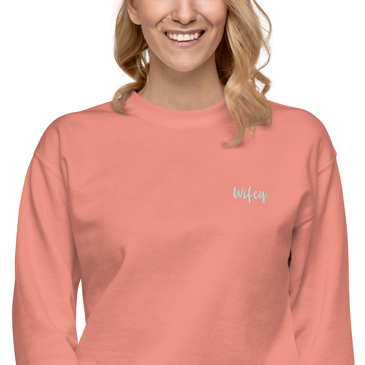 Wifey Premium Sweatshirt