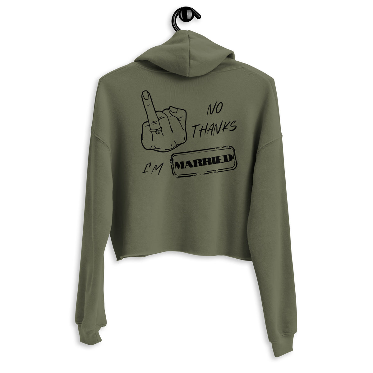Sassy Crop Hoodie